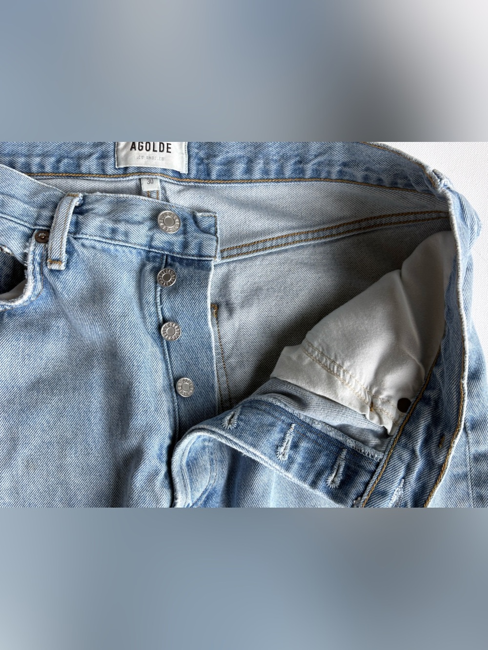 Agolde 90’s Crop Jeans - Picture 6 of 15